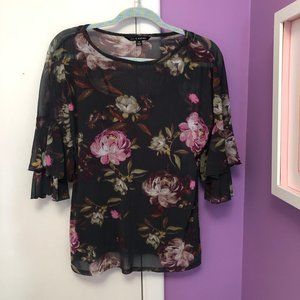 Zac & Rachel Floral Top